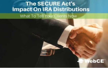 The SECURE Act’s Impact on IRA Distributions