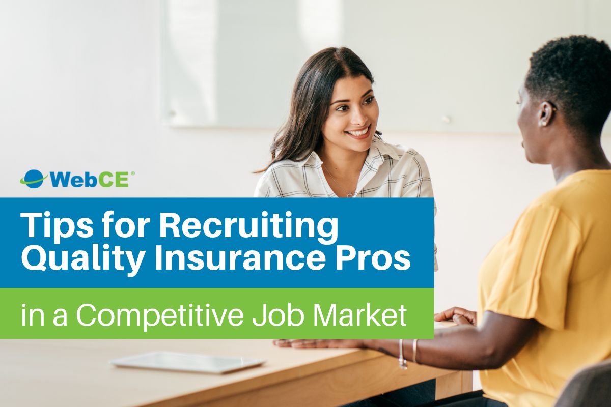 Tips for Recruiting Quality Insurance Professionals in a Competitive Market