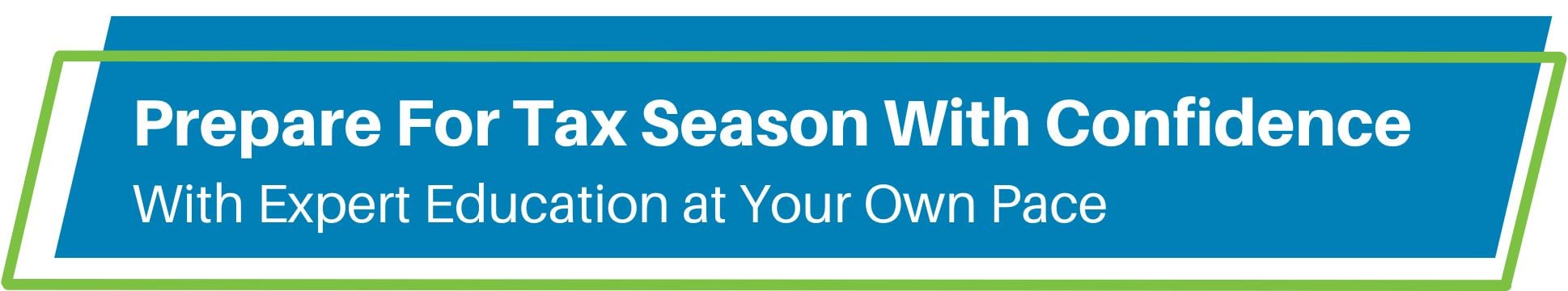 Prepare for Tax Season with Confidence with Expert Education at Your Own Pace with WebCE's AFTR course for AFSP header graphic