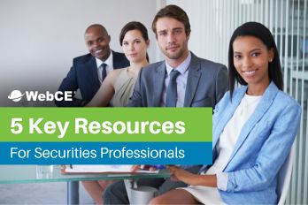 5 Key Resources for Securities Professionals