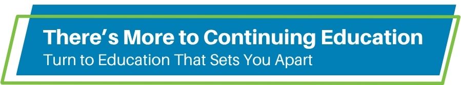 There's More to Continuing Professional Education - Turn to Education That Sets You Apart as a CPA header graphic