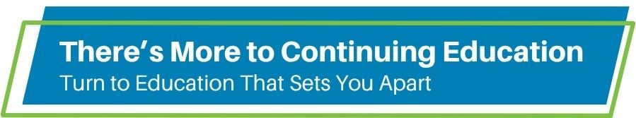 There's More to Continuing Professional Education - Turn to Education That Sets You Apart as a CPA header graphic