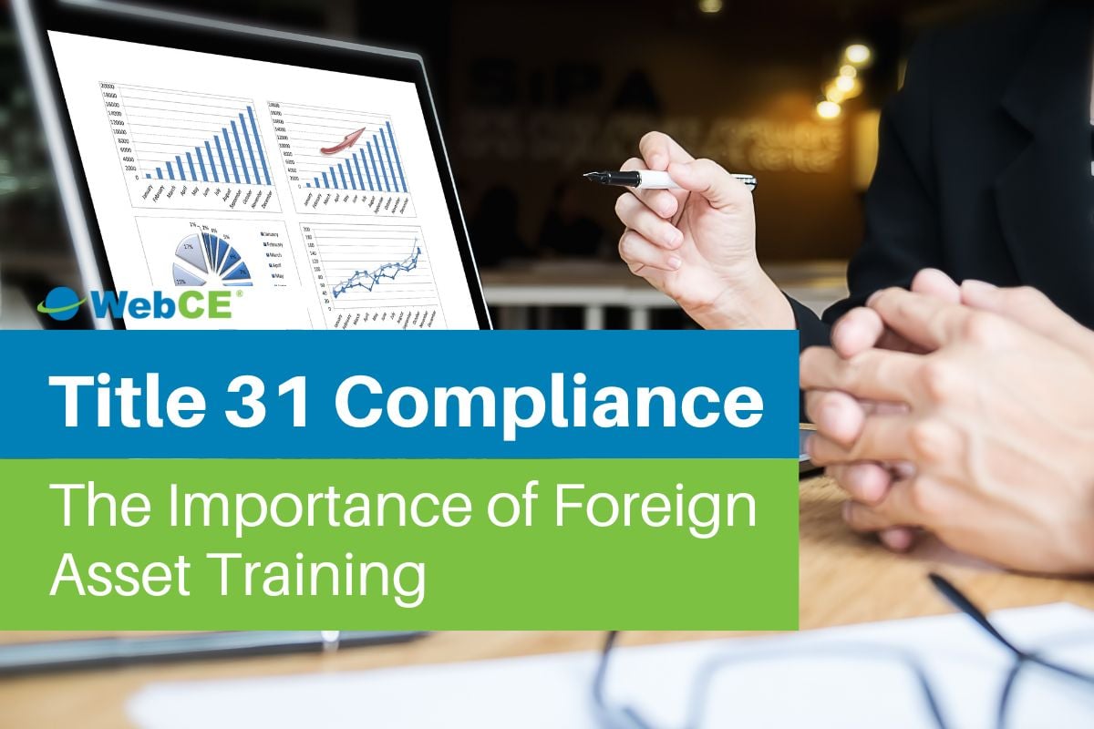 The importance of foreign asset training in title 31