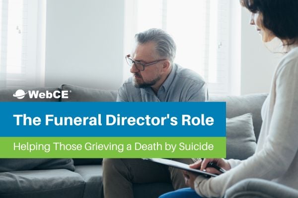 How Funeral Professionals Can Help Survivors of Suicide Deaths