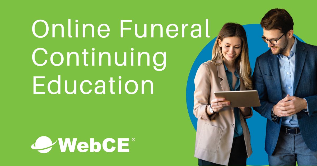 Funeral Continuing Education Embalmer CE Funeral CE CE