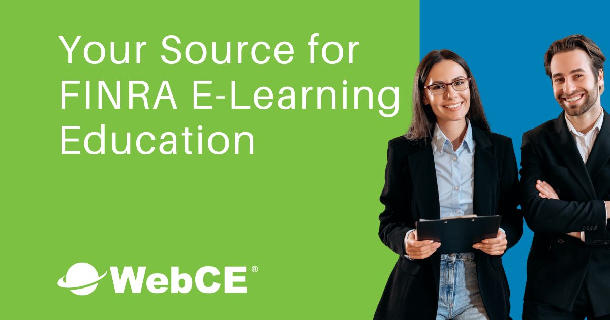 Firm Element Training FINRA Compliance CE